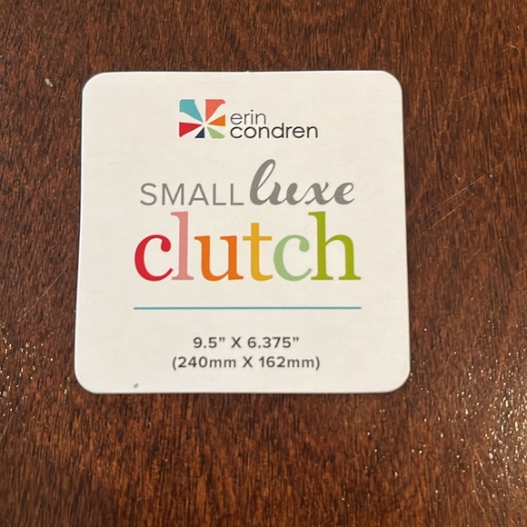 Erin Condren Vegan Leather Clutch - Picture 4 of 4